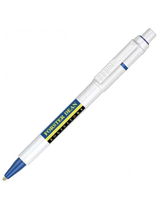 Plastic Pen Baron Ft Retractable Penswith ink colour Blue Refill 